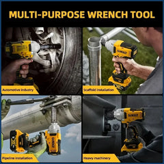 DeWalt  Brushless Electric Wrench DCF892 1/2Inch High Torque 3 Speed Impact Driver Auto Repair Power Tools