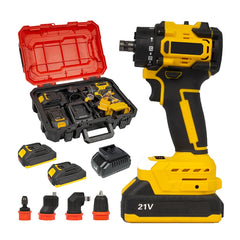 Kit Impact Battery Wireless Screw Drivers Cordless Professional Drill and Screwdriver Power Tools