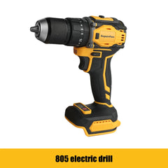 SuperPan 20V Cordless Brushless DCD805 electric drill & DCF850 Impact Driver Combo Kit with 15.5" Tool Bag Bare Tool