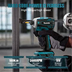 Makita DTD173  brushless impact screwdriver driver Rechargeable high torque Cordless electric driver Tool