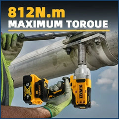 DeWalt  Brushless Electric Wrench DCF892 1/2Inch High Torque 3 Speed Impact Driver Auto Repair Power Tools