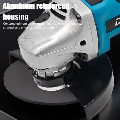 100mm Rechargeable Angle Grinder Lithium Battery Polishing Cutting Grinding Machine Sanding Wheel Tool for DIY Projects