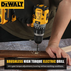DEWALT DCD796 Cordless Impact Drill 20V Brushless Electric Driver Practical Tool for Wood Metal Masonry Drilling Repair Works