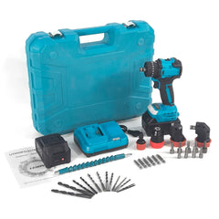 Kit Impact Battery Wireless Screw Drivers Cordless Professional Drill and Screwdriver Power Tools